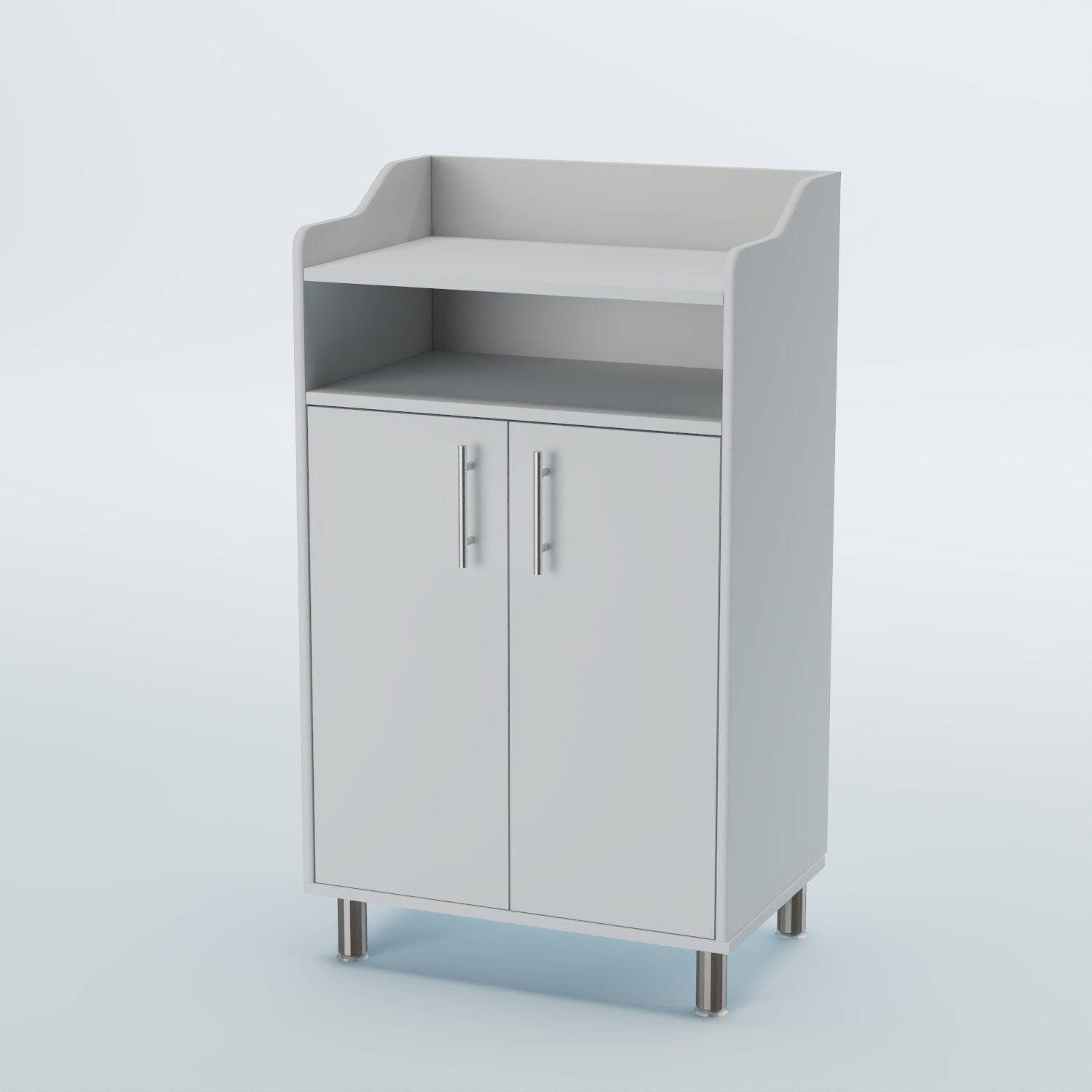 Стойка официанта "Бармен" №4-Н на ножках Белый