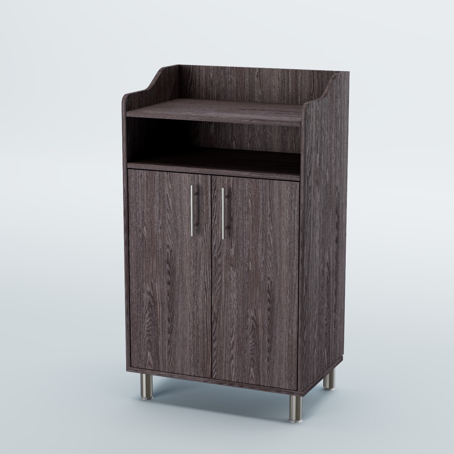 Стойка официанта "Бармен" №4-Н на ножках Ясень Анкор темный