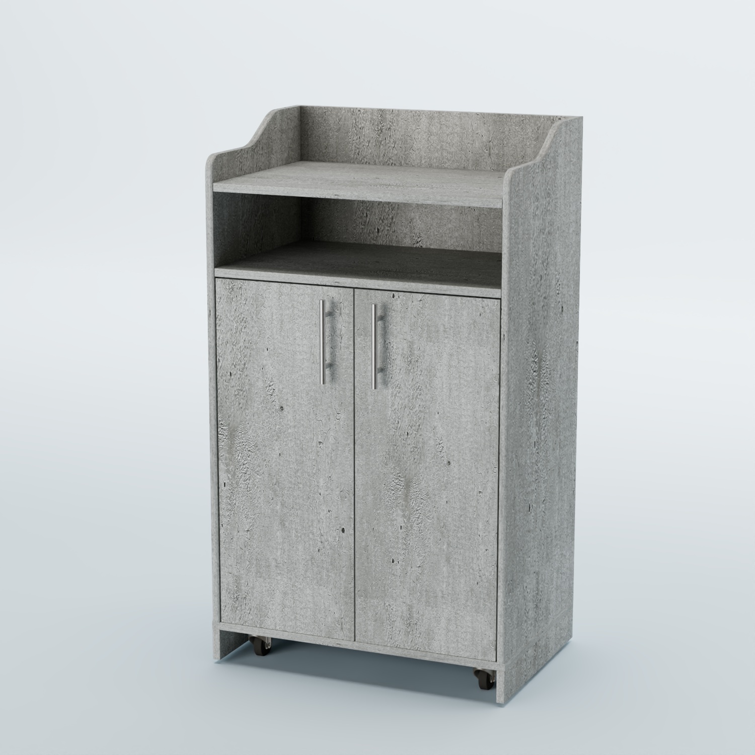 Стойка официанта "Бармен" №4-П передвижная Метрополитан Грей