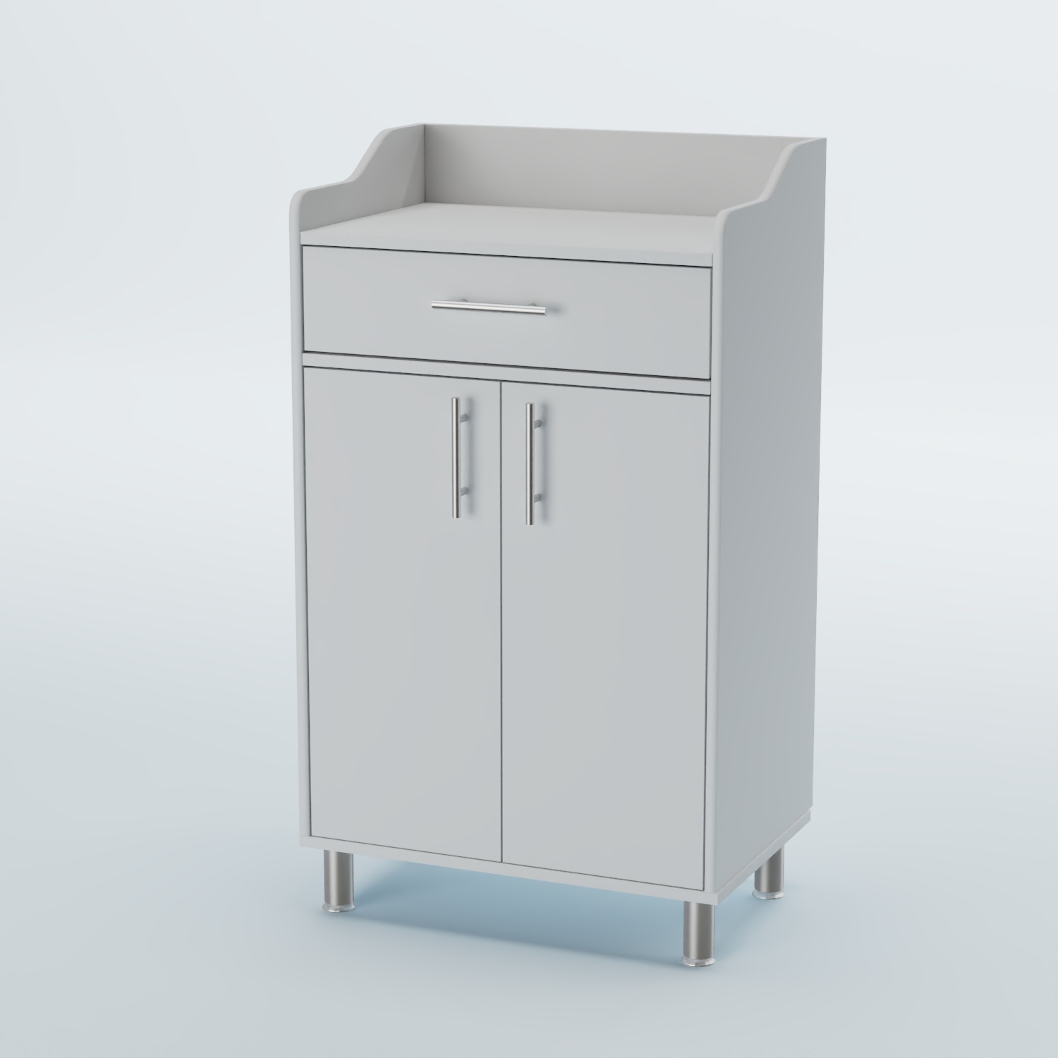 Стойка официанта "Бармен" №5-Н на ножках Белый