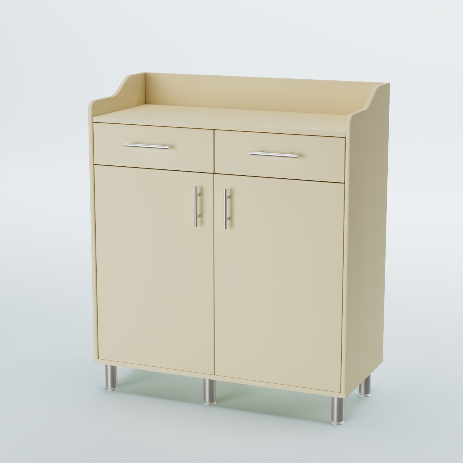 Стойка официанта "Бармен" №6-Н на ножках Крем Вайс