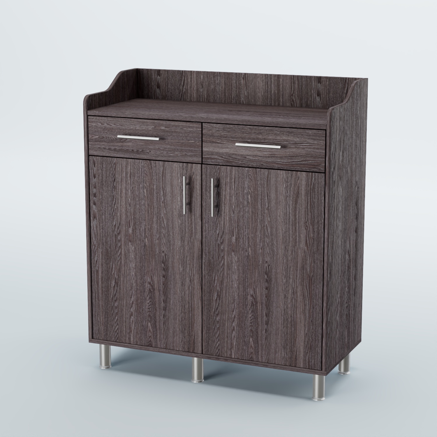 Стойка официанта "Бармен" №6-Н на ножках Ясень Анкор темный