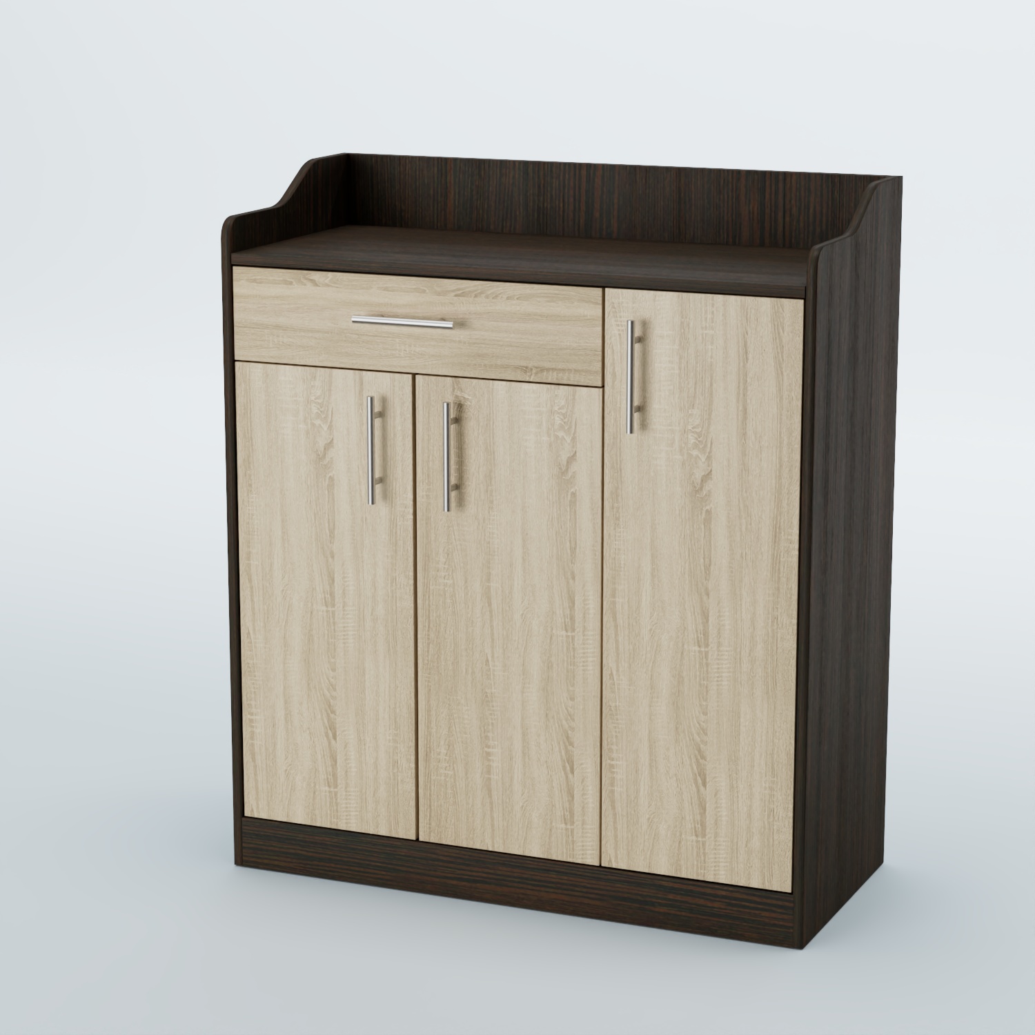 Стойка официанта "Бармен" №7 Дуб Венге + Дуб Сонома