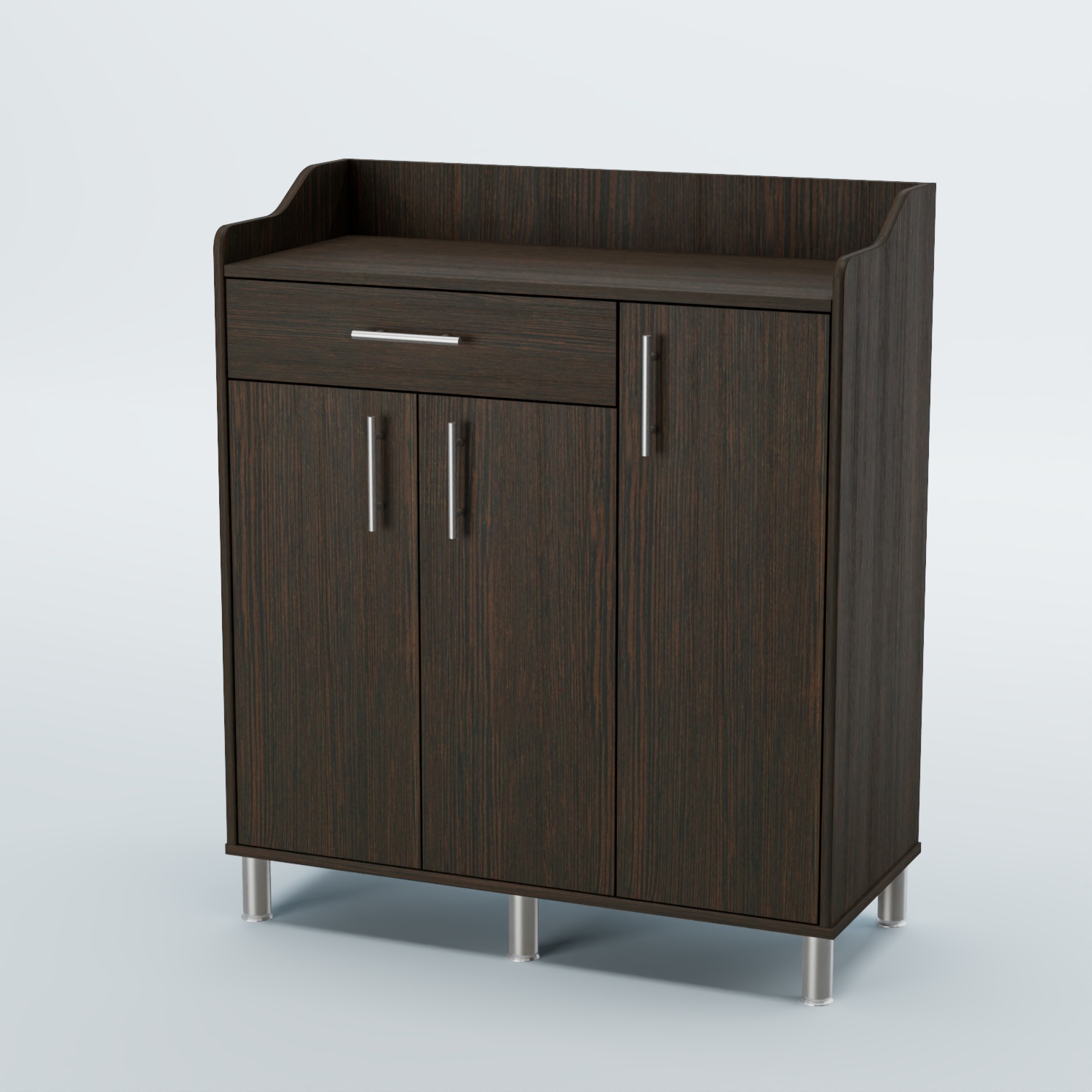 Стойка официанта "Бармен" №7-Н на ножках Дуб Венге