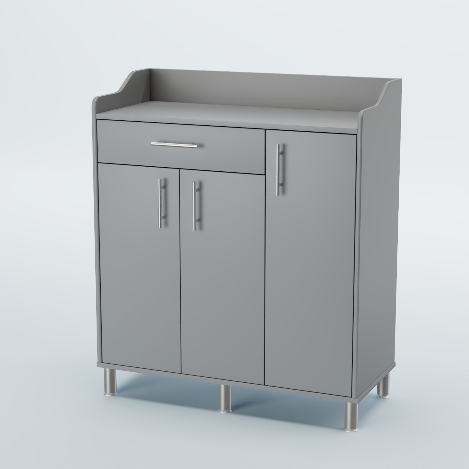 Стойка официанта "Бармен" №7-Н на ножках Серый