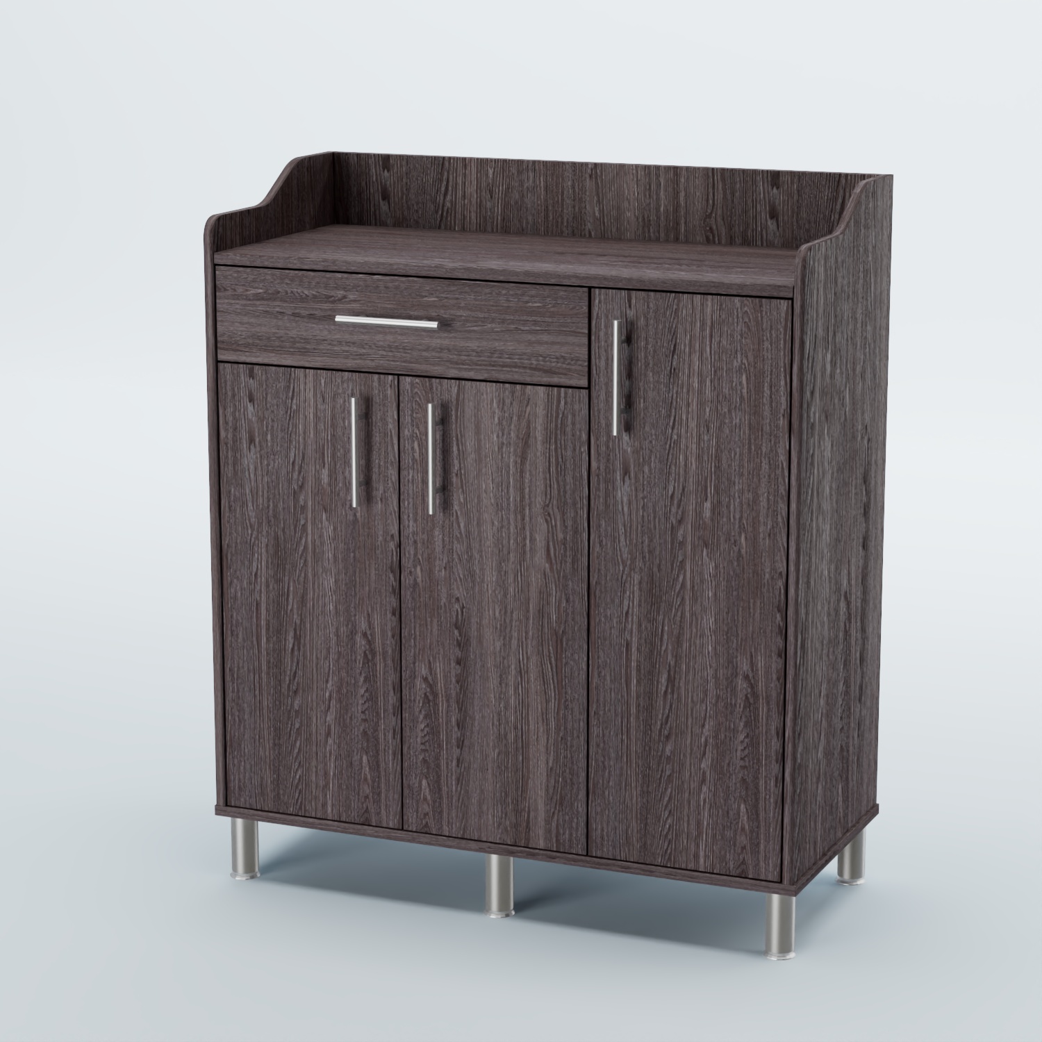 Стойка официанта "Бармен" №7-Н на ножках Ясень Анкор темный