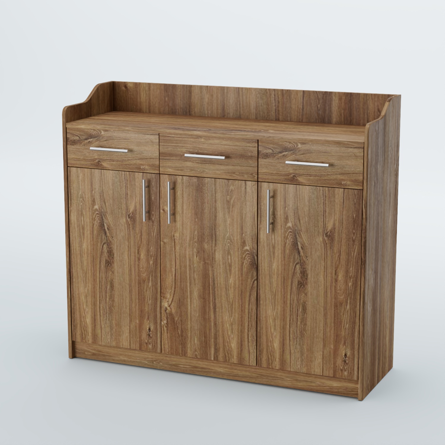 Стойка официанта "Бармен" №8 Дуб Канзас коричневый