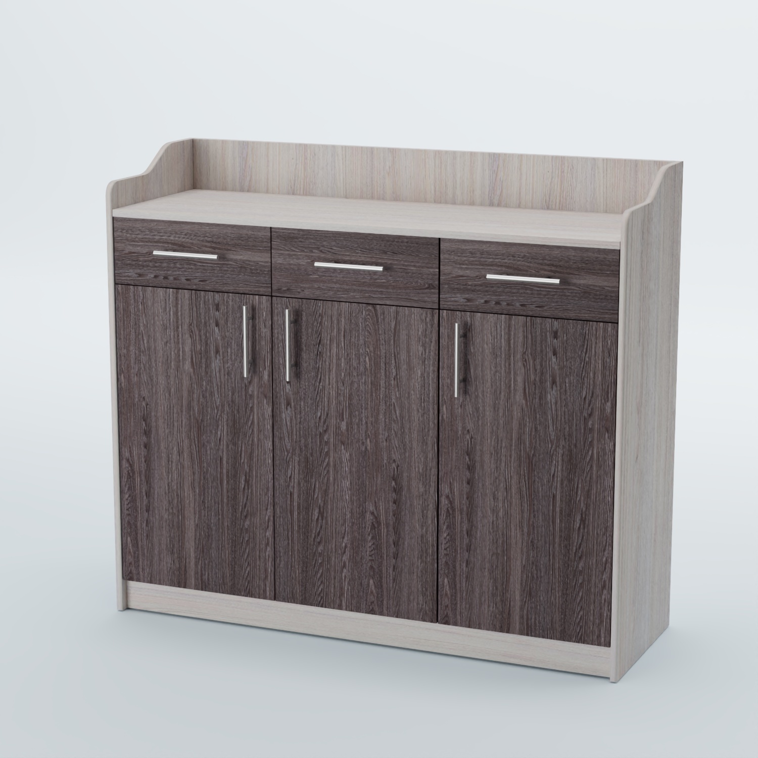 Стойка официанта "Бармен" №8 Ясень Анкор светлый + Ясень Анкор темный