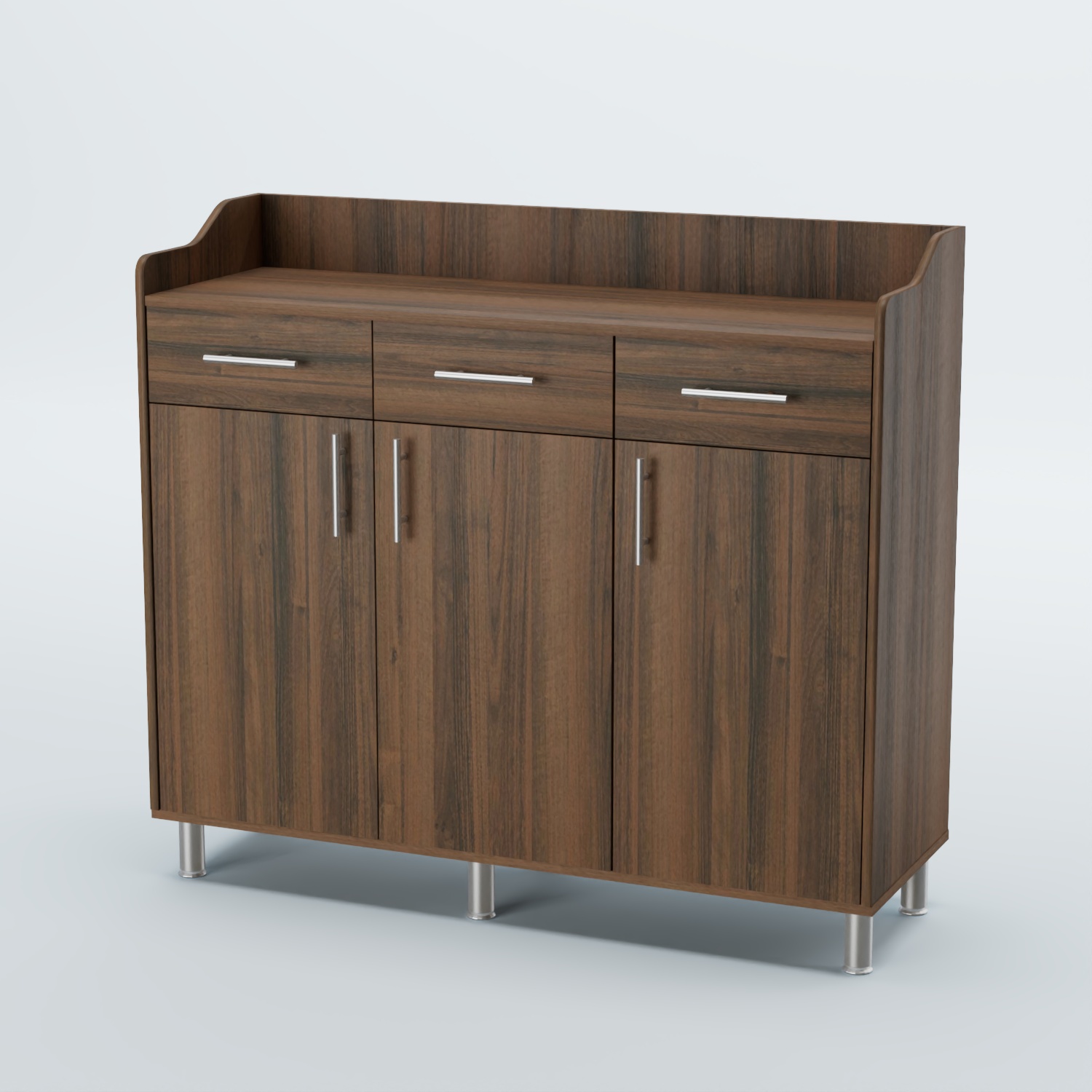 Стойка официанта "Бармен" №8-Н на ножках Орех