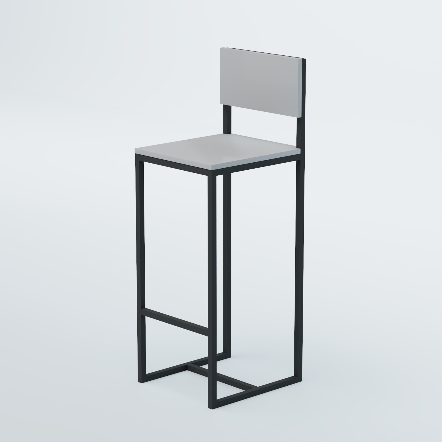 Барный стул "Кофе-брейк" №1 Серый