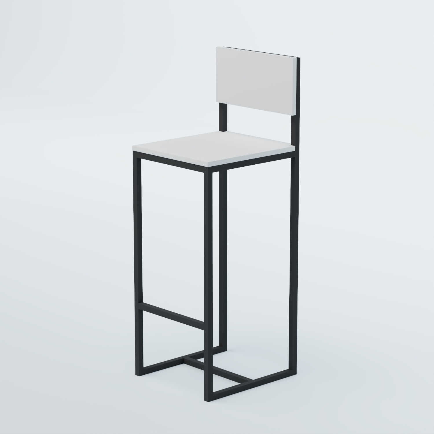 Барный стул "Кофе-брейк" №1 Белый