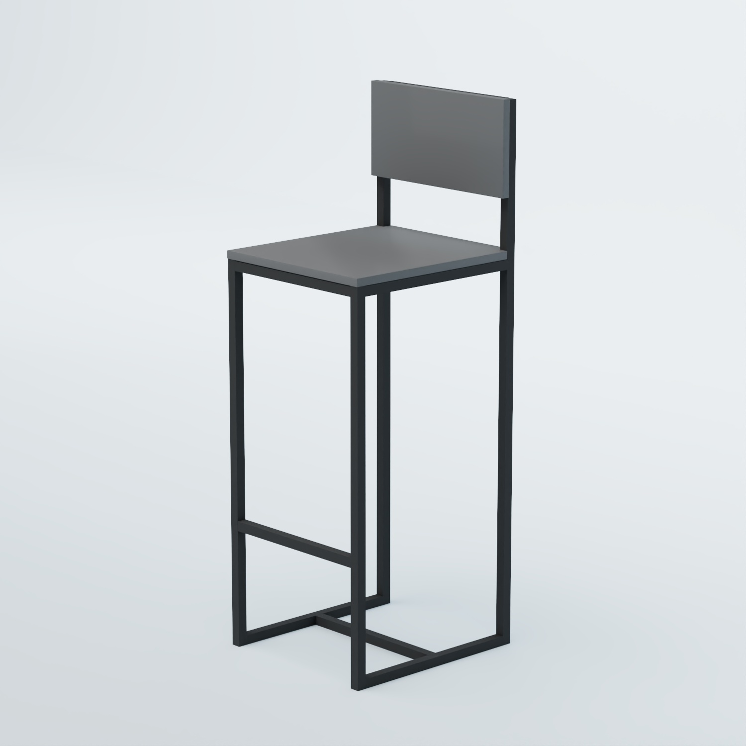 Барный стул "Кофе-брейк" №1 Темно-Серый