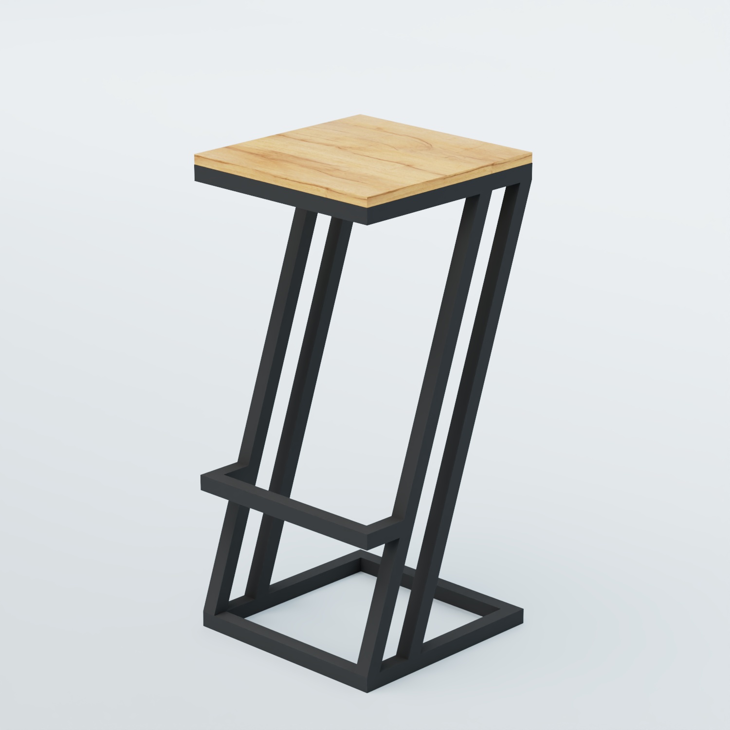 Барный стул "Кофе-брейк" №2 Дуб Золотистый