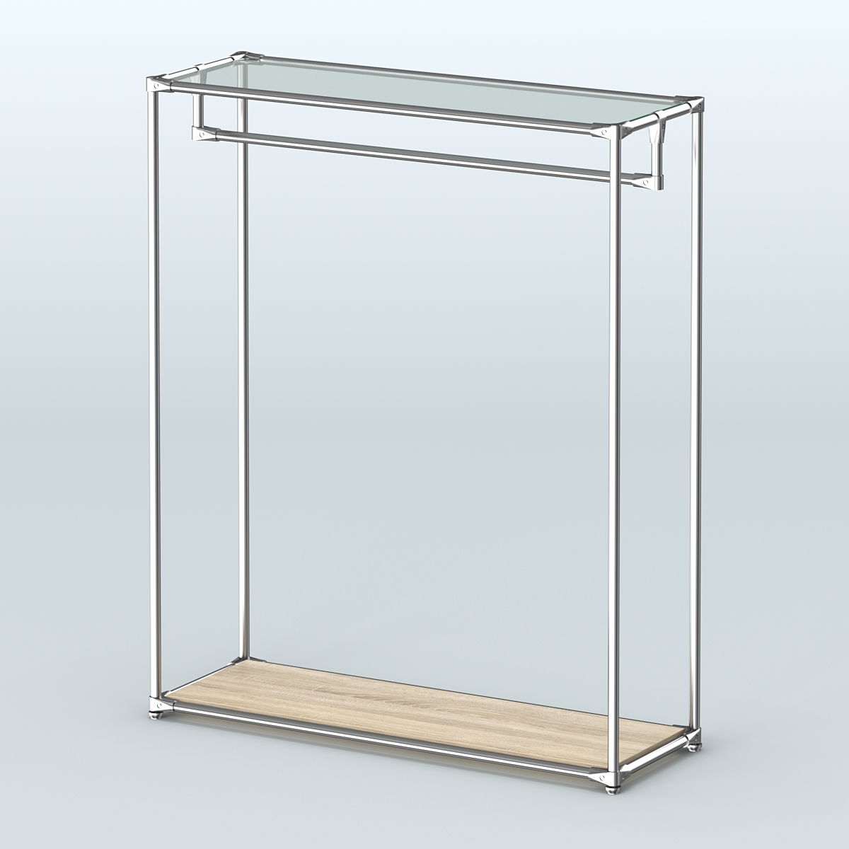 Островная торговая система ХРОМ 1200 мм №1 Дуб Сонома