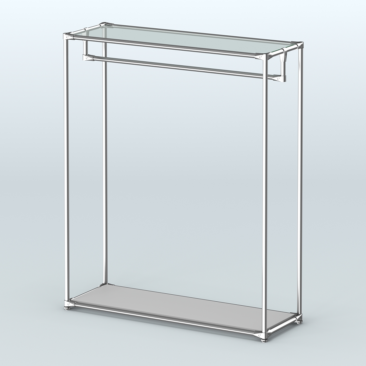 Островная торговая система ХРОМ 1200 мм №1 Серый