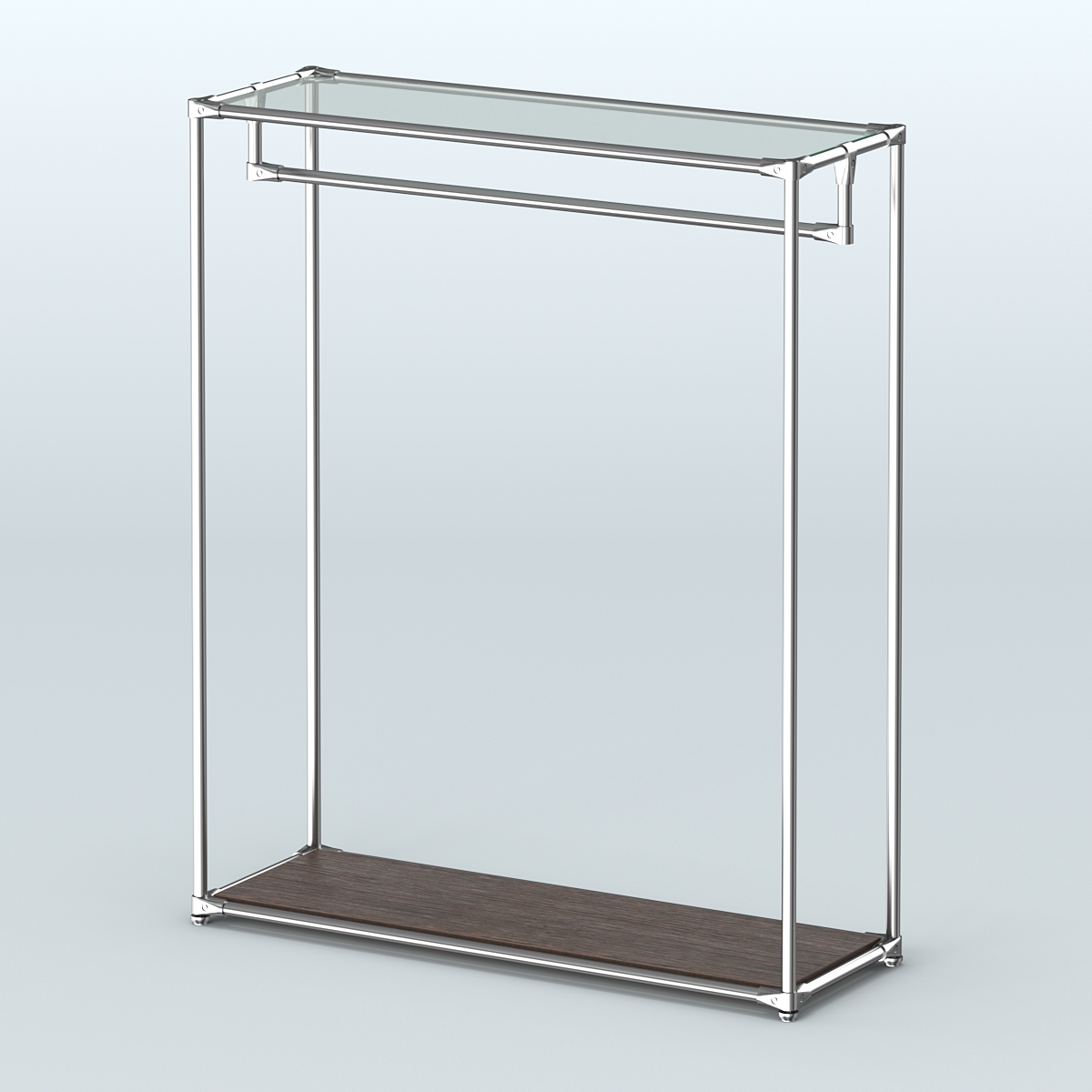 Островная торговая система ХРОМ 1200 мм №1 Дуб Венге