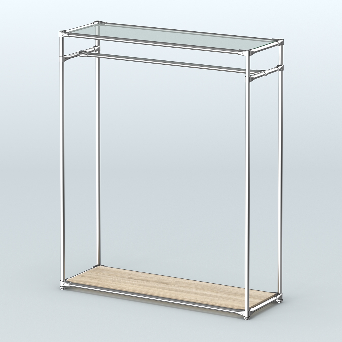 Островная торговая система ХРОМ 1200 мм №2 Дуб Сонома