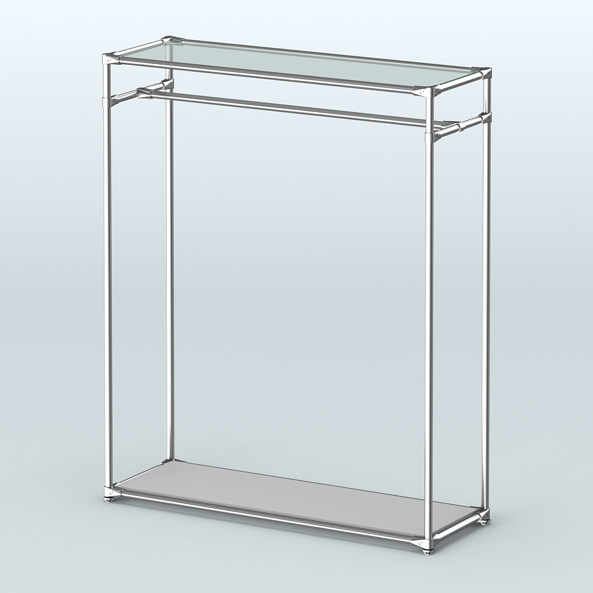 Островная торговая система ХРОМ 1200 мм №2 Серый