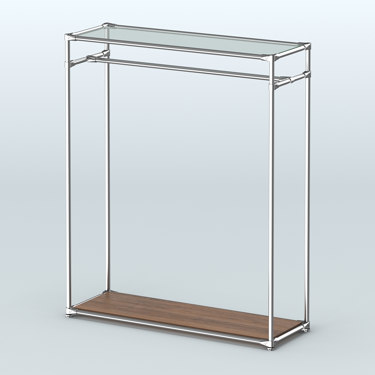 Островная торговая система ХРОМ 1200 мм №2 Орех