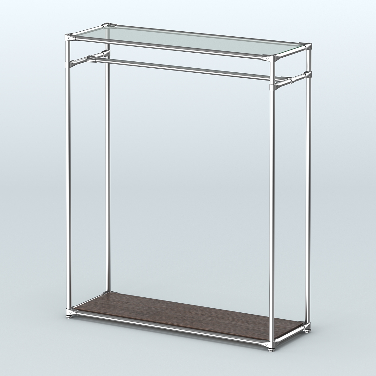 Островная торговая система ХРОМ 1200 мм №2 Дуб Венге