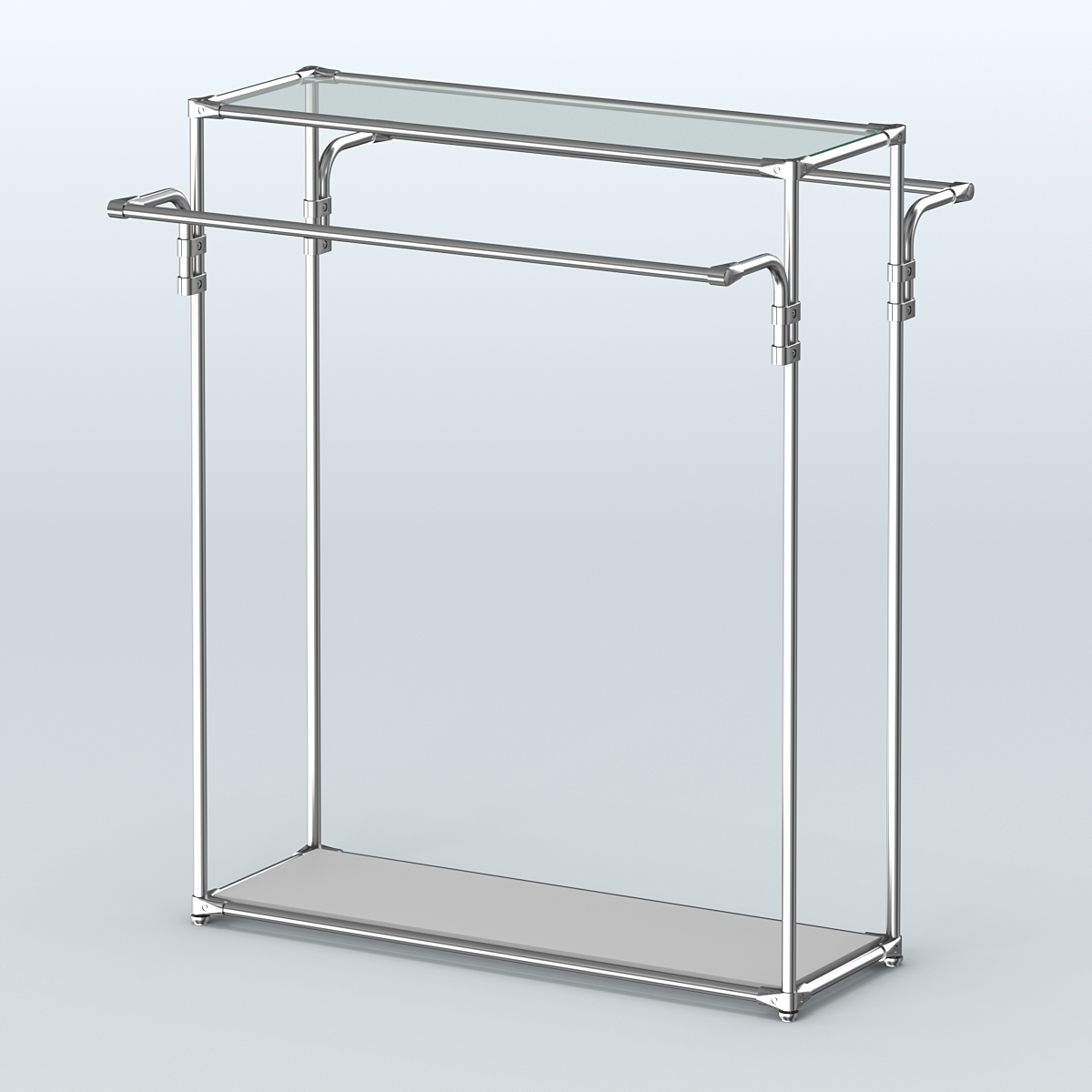 Островная торговая система ХРОМ 1200 мм №3 Серый