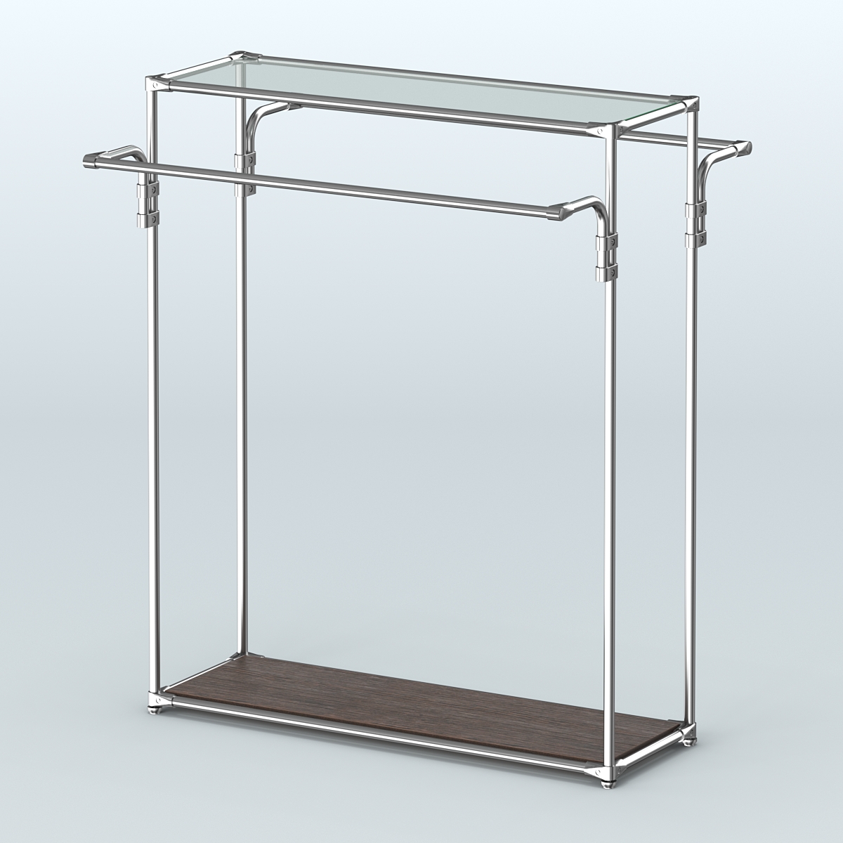 Островная торговая система ХРОМ 1200 мм №3 Дуб Венге