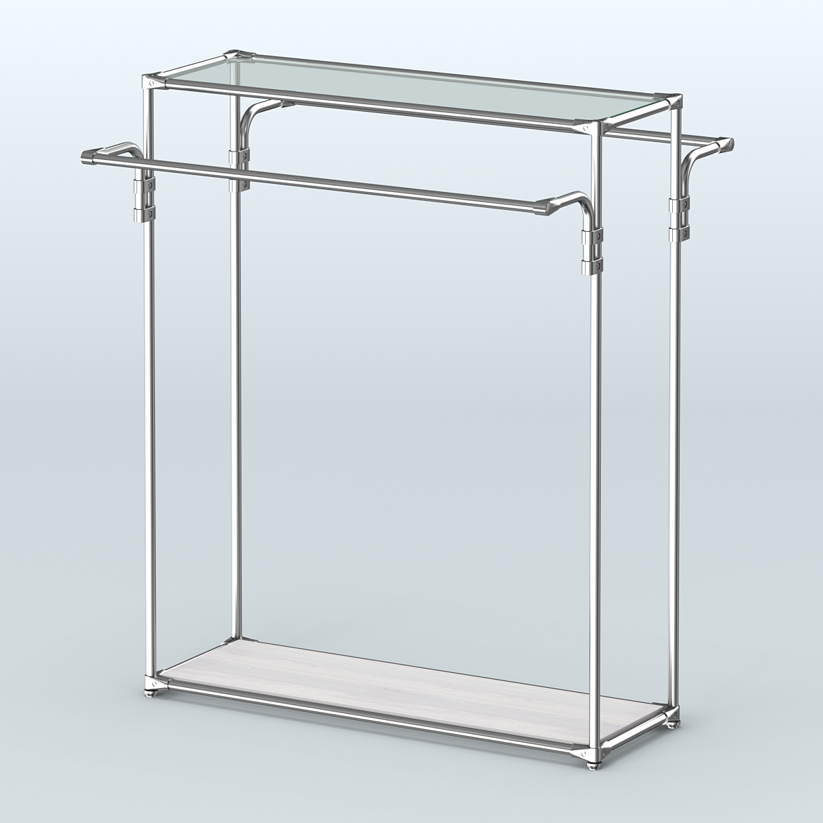 Островная торговая система ХРОМ 1200 мм №3 Ясень Анкор светлый