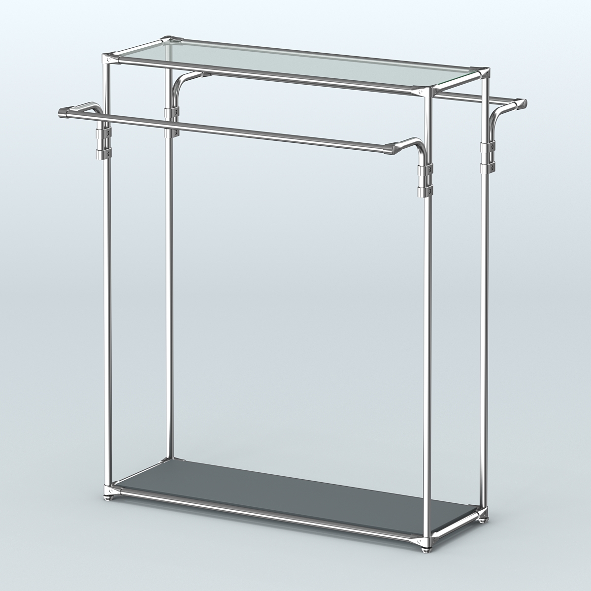 Островная торговая система ХРОМ 1200 мм №3 Темно-Серый