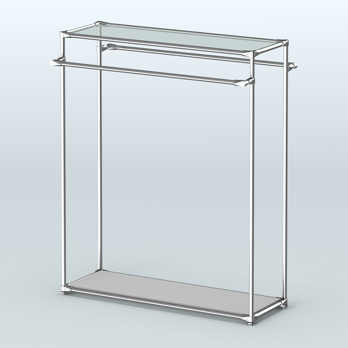 Островная торговая система ХРОМ 1200 мм №4 Серый