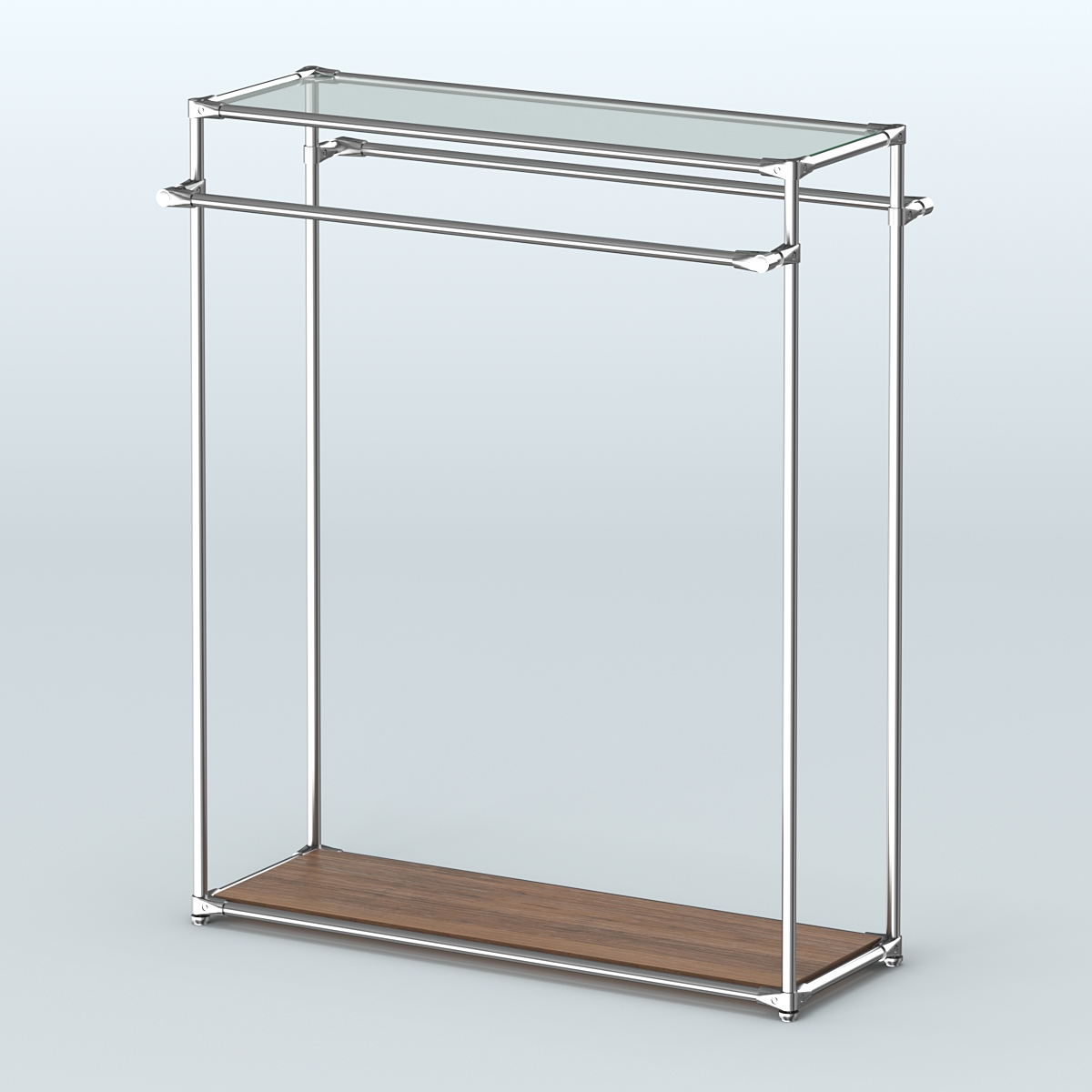 Островная торговая система ХРОМ 1200 мм №4 Орех