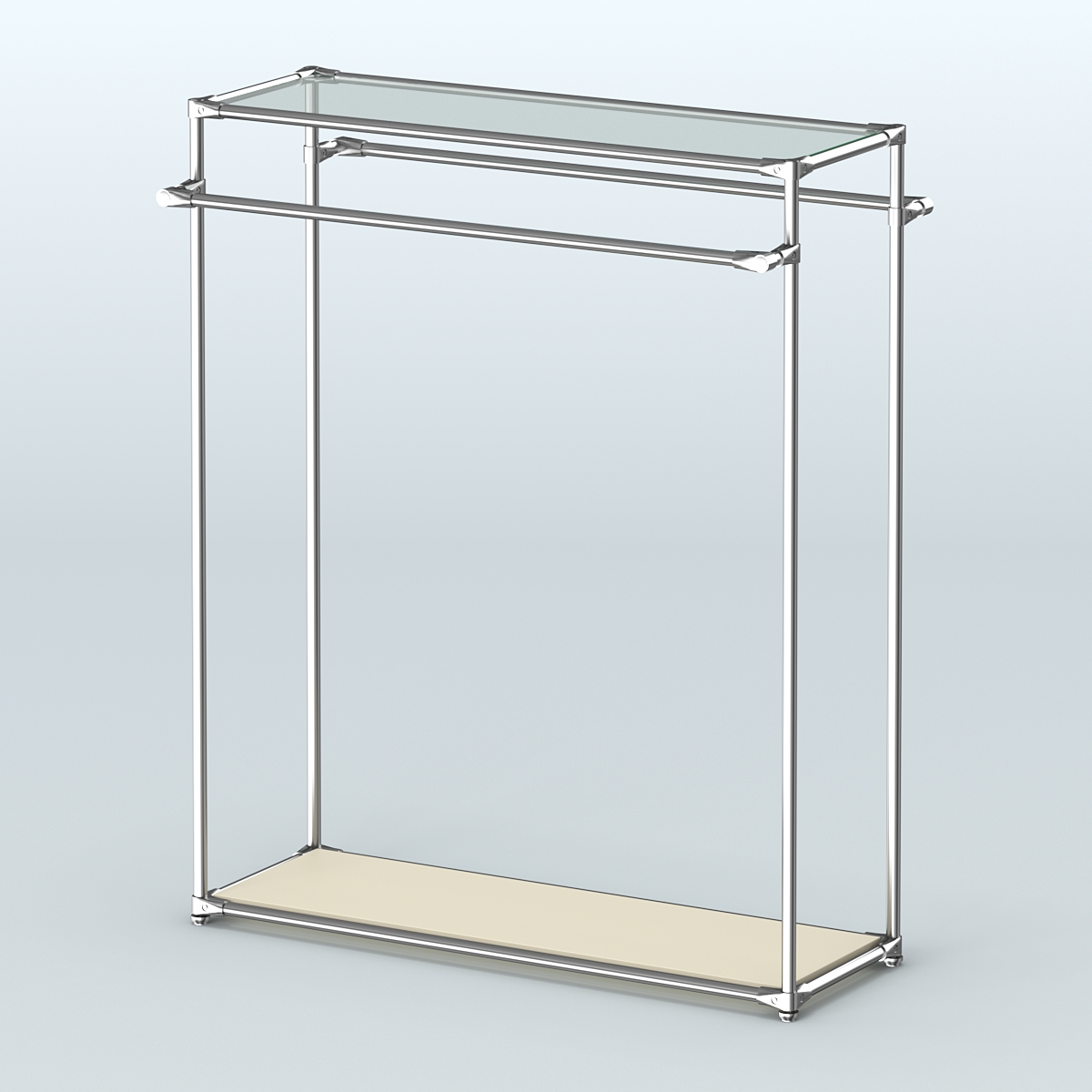 Островная торговая система ХРОМ 1200 мм №4 Крем Вайс