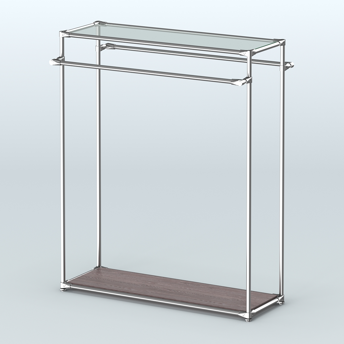 Островная торговая система ХРОМ 1200 мм №4 Ясень Анкор темный