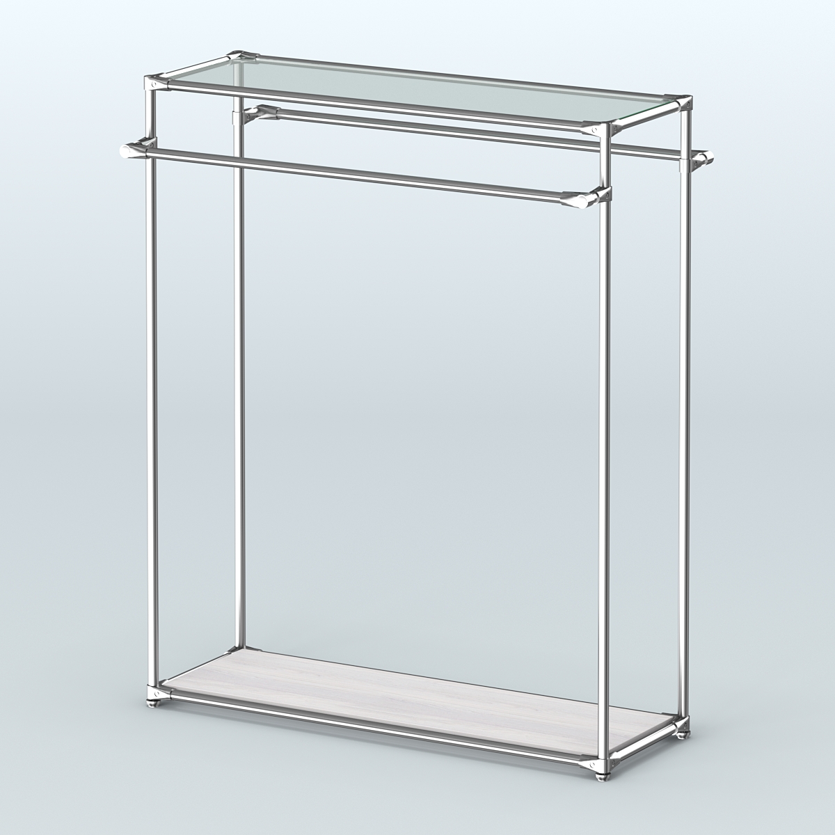 Островная торговая система ХРОМ 1200 мм №4 Ясень Анкор светлый