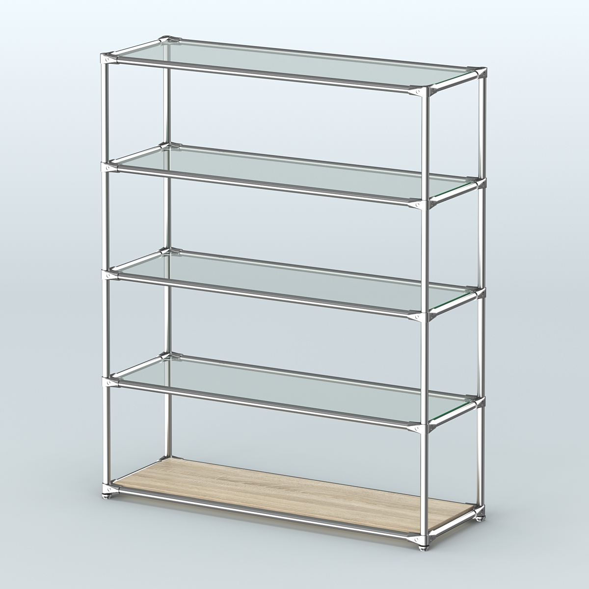 Островная торговая система ХРОМ 1200 мм №5 Дуб Сонома