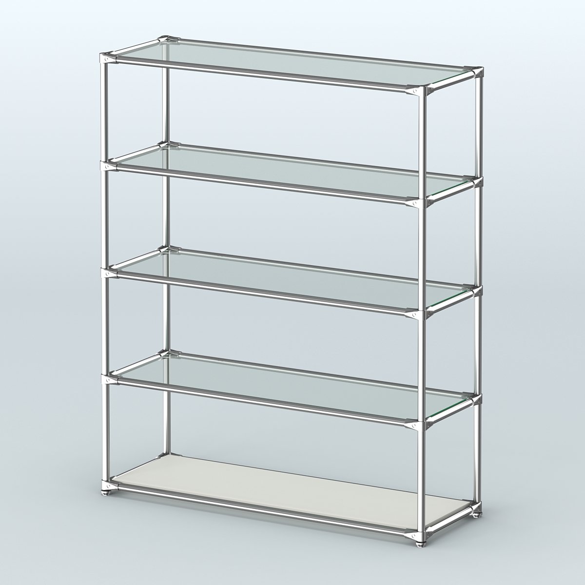 Островная торговая система ХРОМ 1200 мм №5 Белый