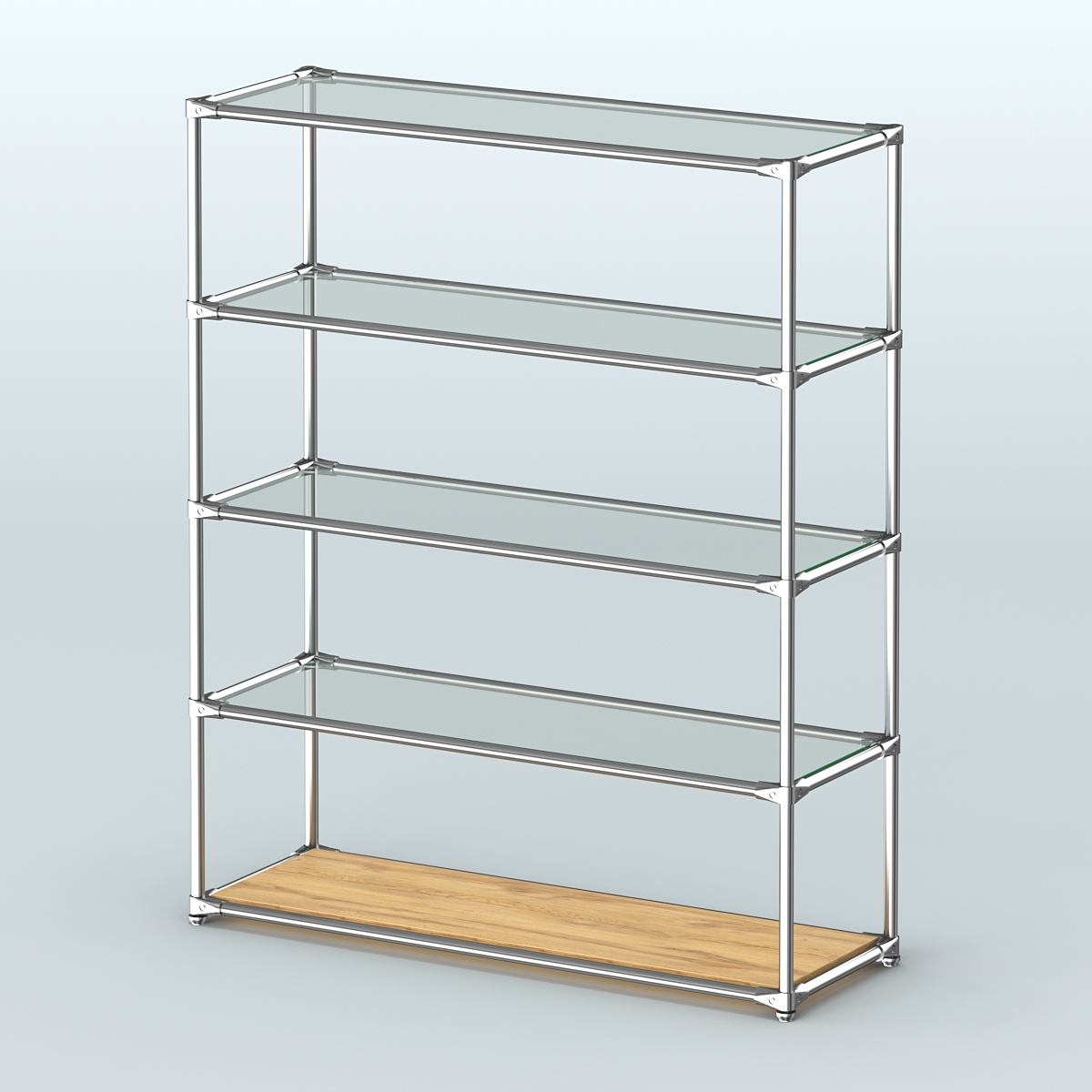 Островная торговая система ХРОМ 1200 мм №5 Дуб Золотистый