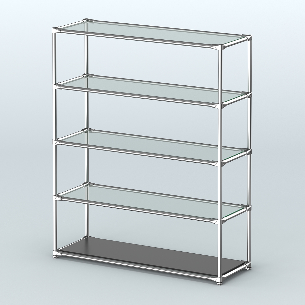 Островная торговая система ХРОМ 1200 мм №5 Черный