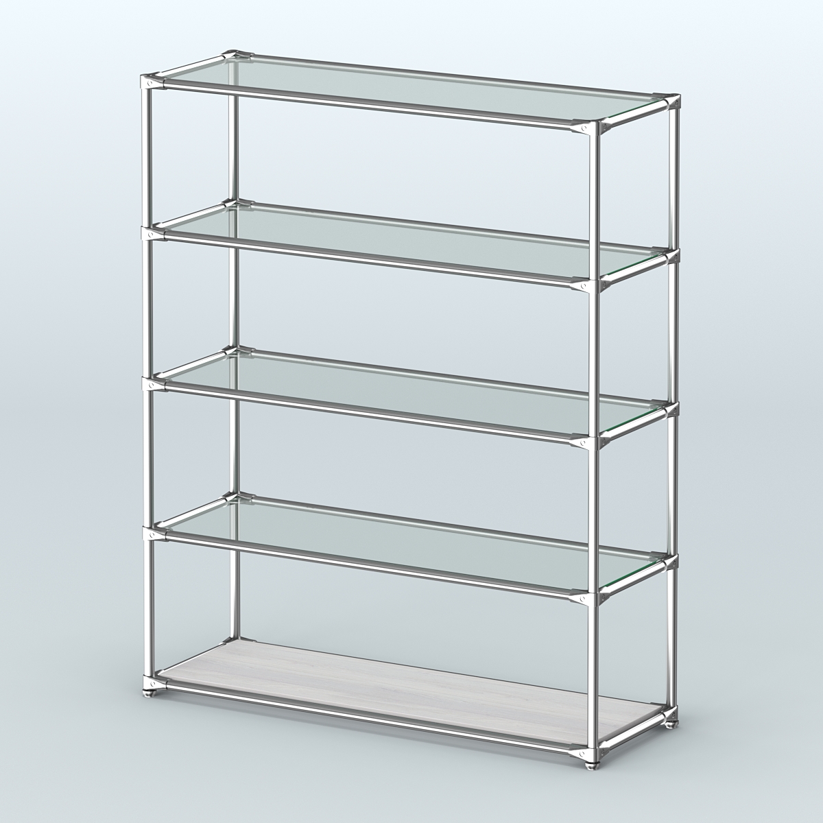 Островная торговая система ХРОМ 1200 мм №5 Ясень Анкор светлый