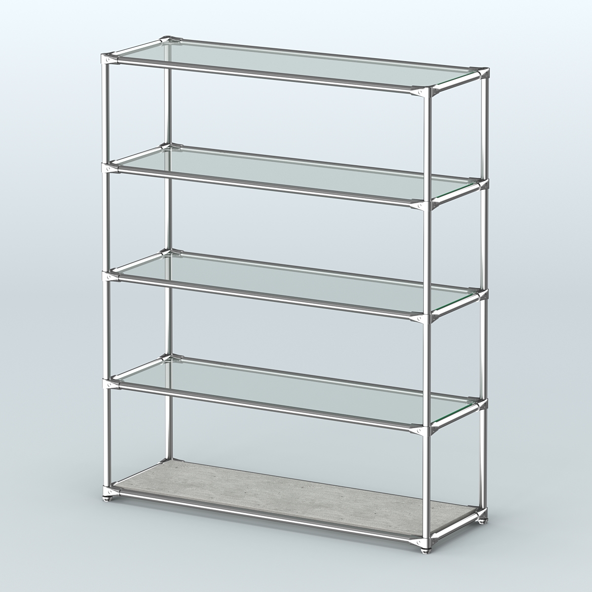 Островная торговая система ХРОМ 1200 мм №5 Метрополитан Грей