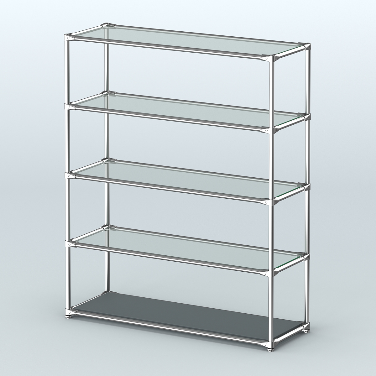 Островная торговая система ХРОМ 1200 мм №5 Темно-Серый