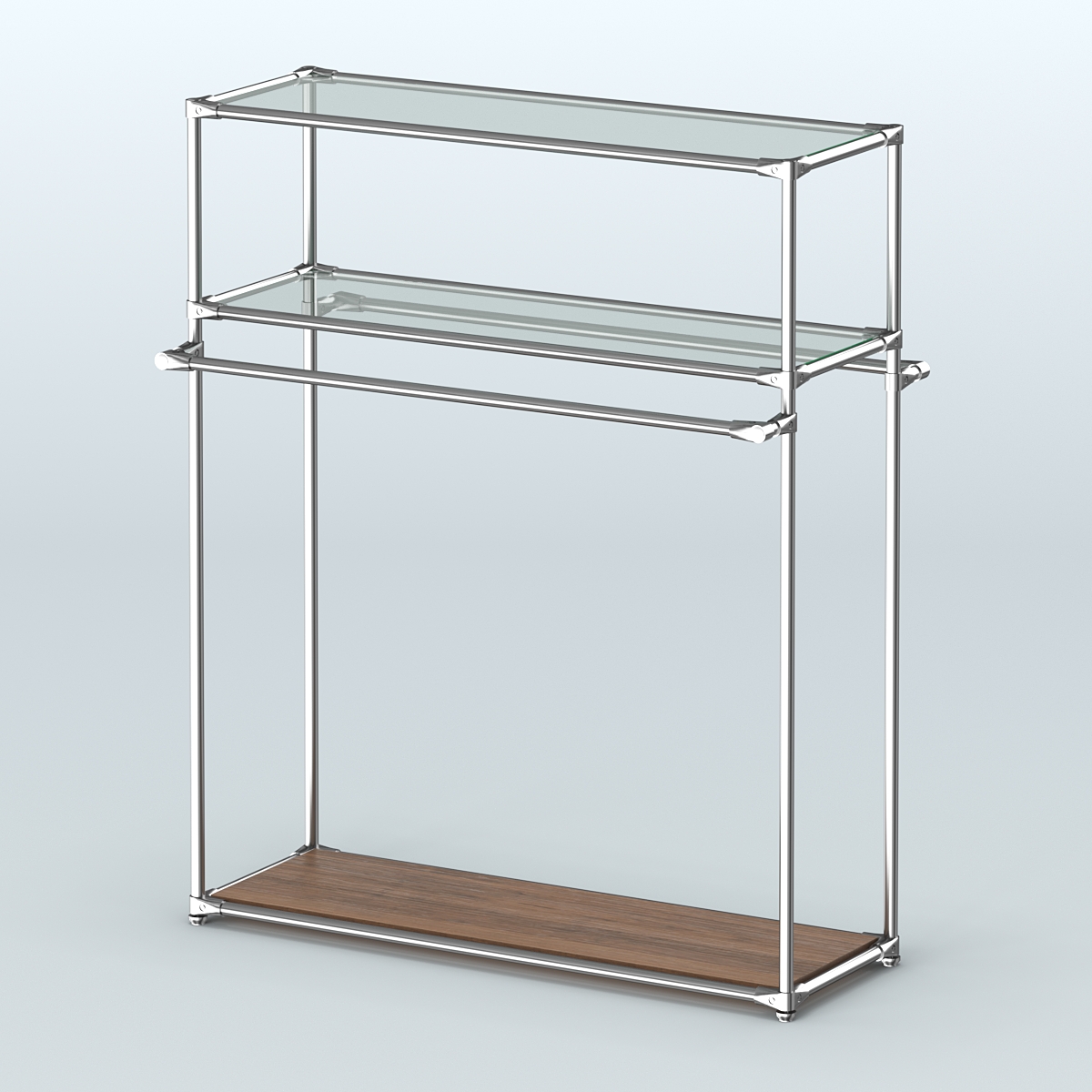 Островная торговая система ХРОМ 1200 мм №6 Орех