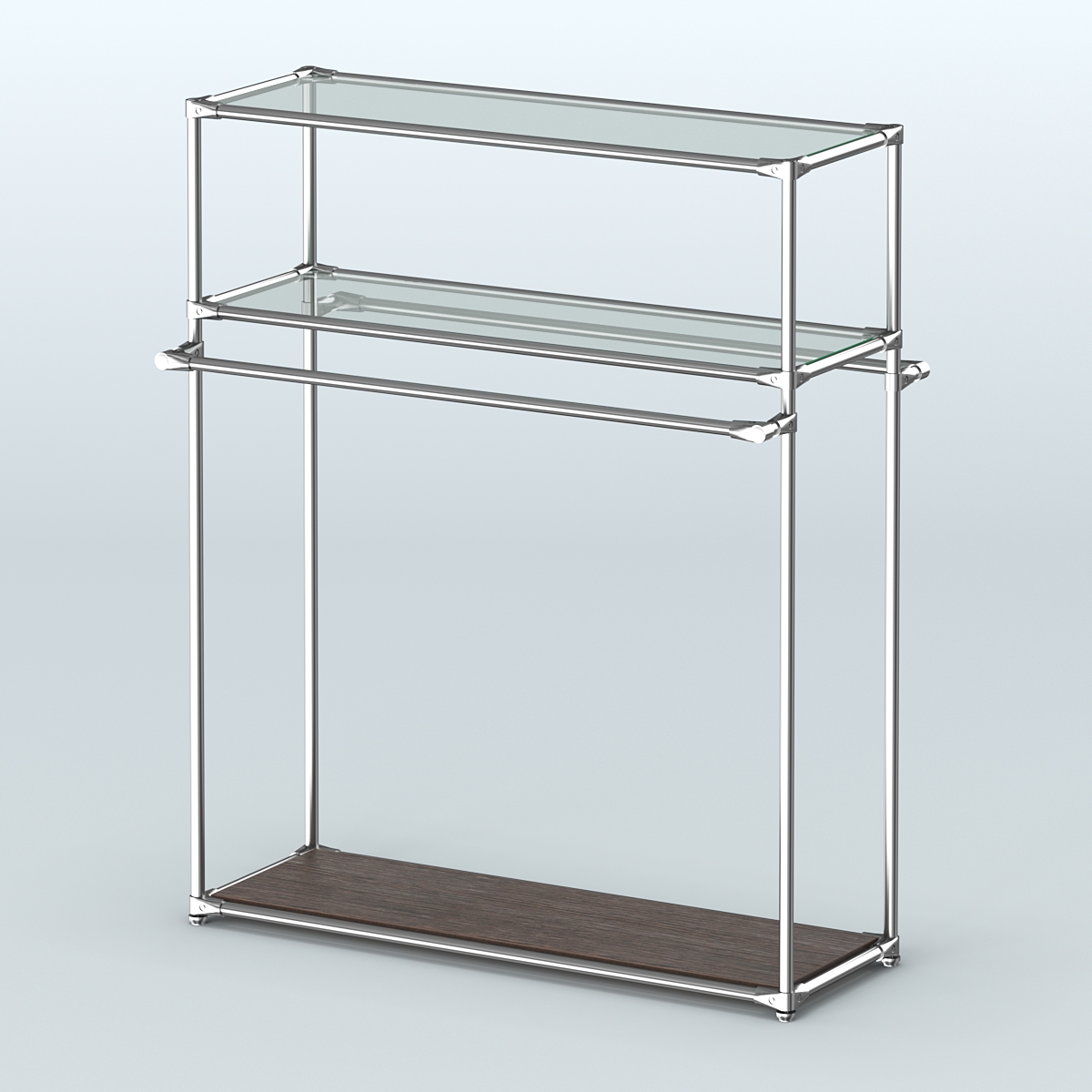 Островная торговая система ХРОМ 1200 мм №6 Дуб Венге