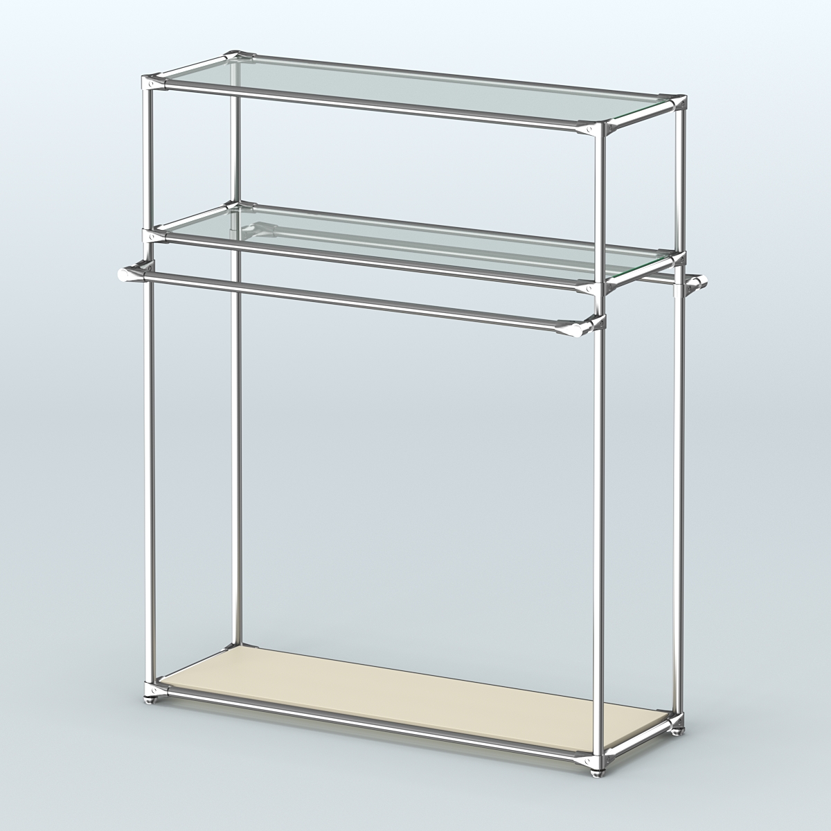 Островная торговая система ХРОМ 1200 мм №6 Крем Вайс