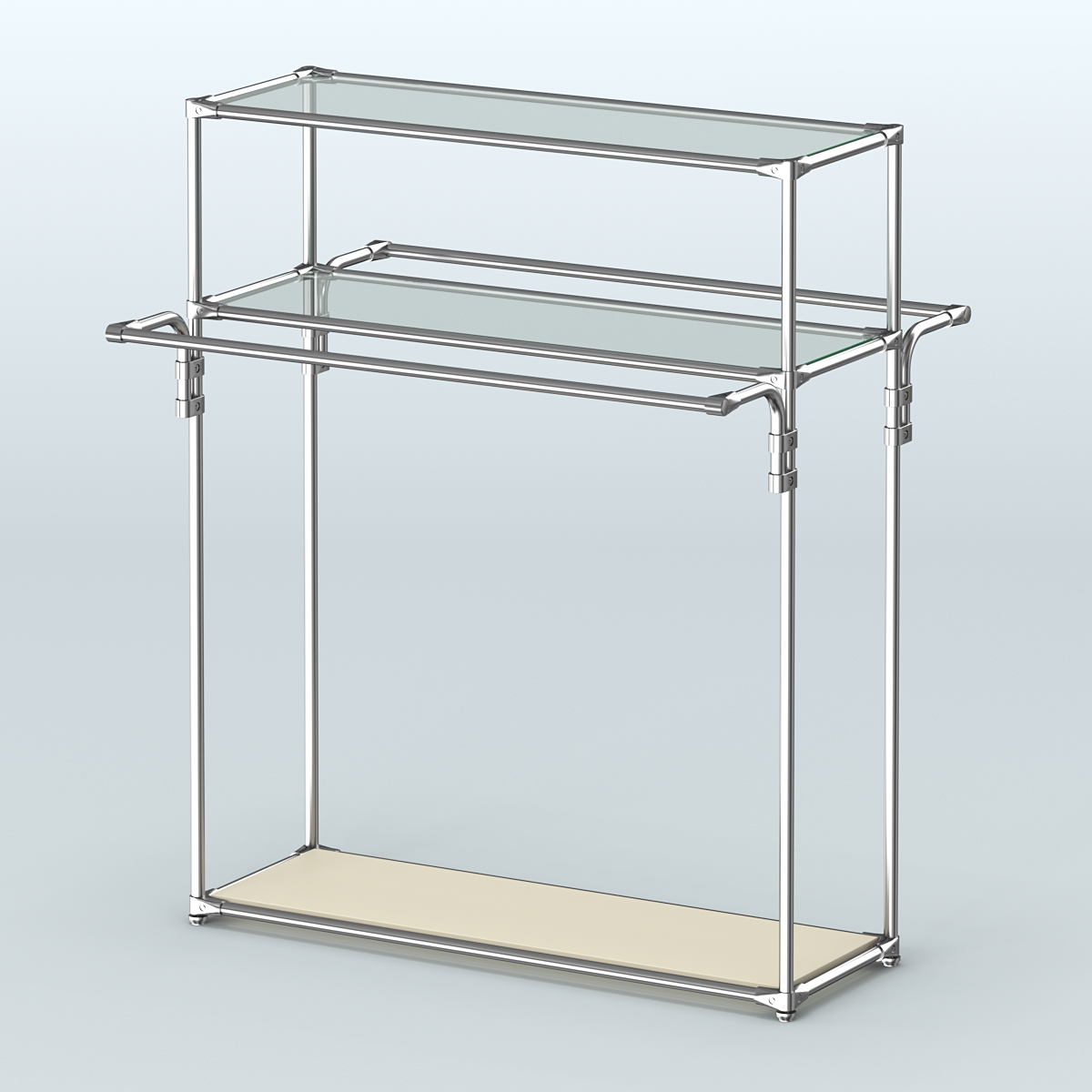 Островная торговая система ХРОМ 1200 мм №8 Крем Вайс