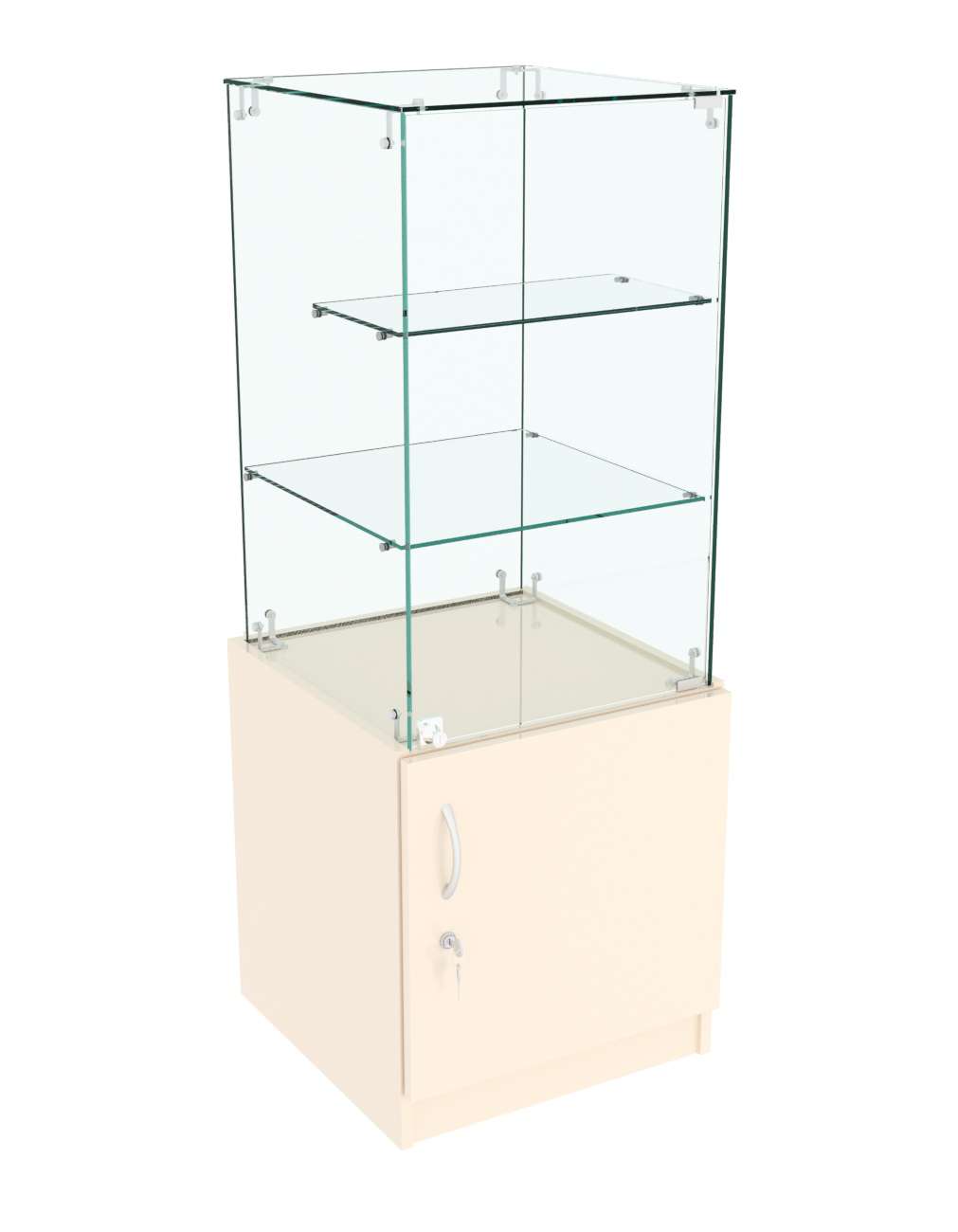 Прилавок-стакан Истра №131 (закрытый) Крем Вайс