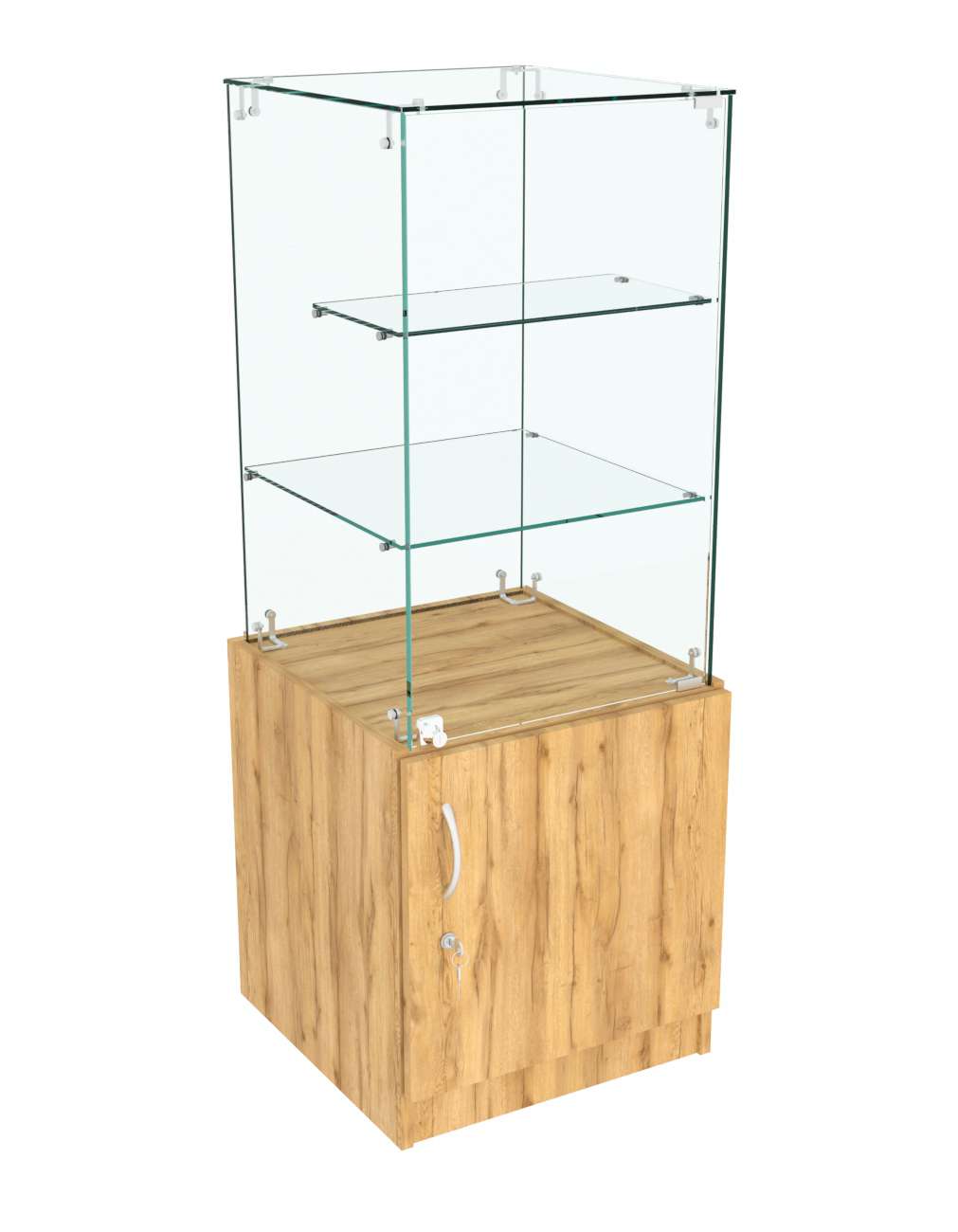 Прилавок-стакан Истра №131 (закрытый) Дуб Золотистый