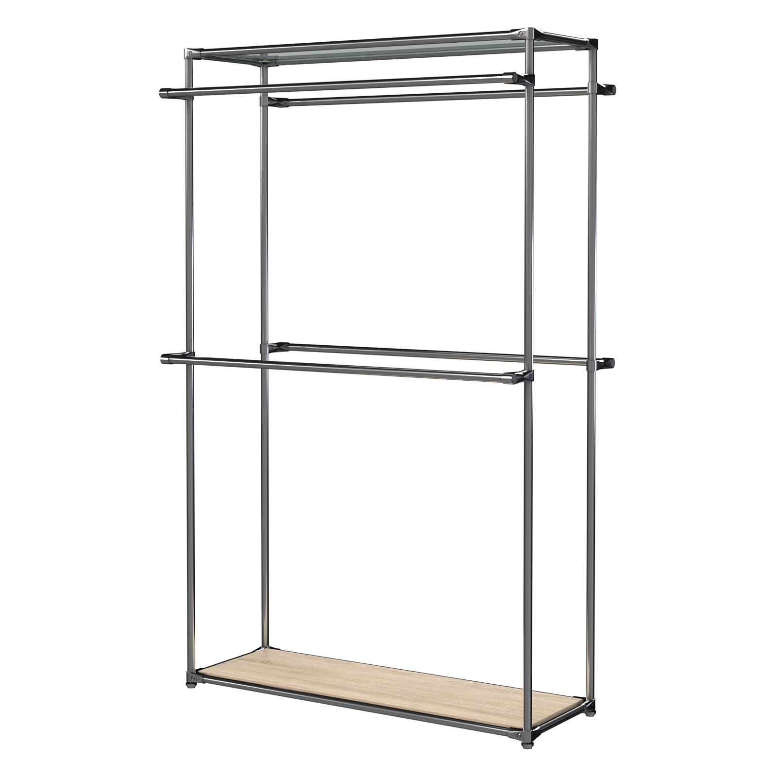 Хромированное вешало БАШНЯ №3 Дуб Сонома