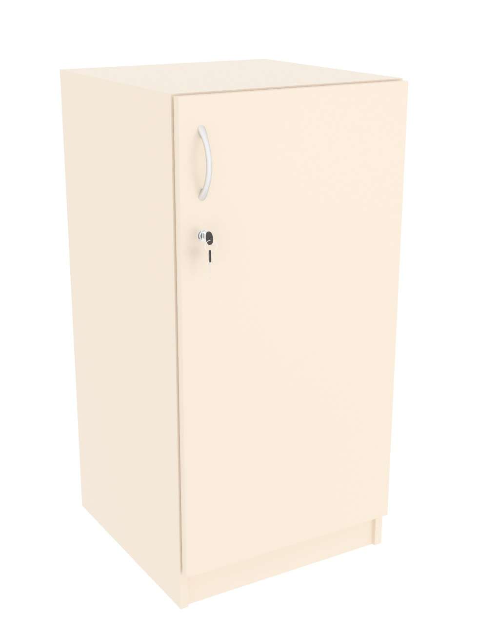 Прилавок Истра №135 стационарный (закрытый) Крем Вайс