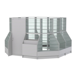 Павильон АЛМАЗ №6 (12, 39 кв. м), Серый