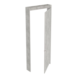 Алмаз Дверной блок №1А, Метрополитан Грей